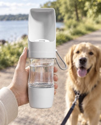 PatteGo – Gourde 2-en-1 pour chien